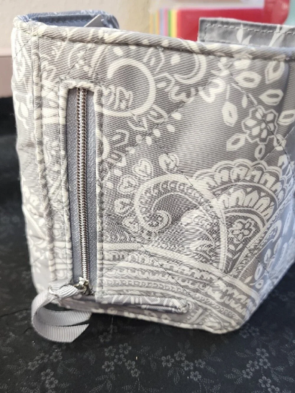 Vera Bradley Twill RILEY Wallet - Picture 7 of 7